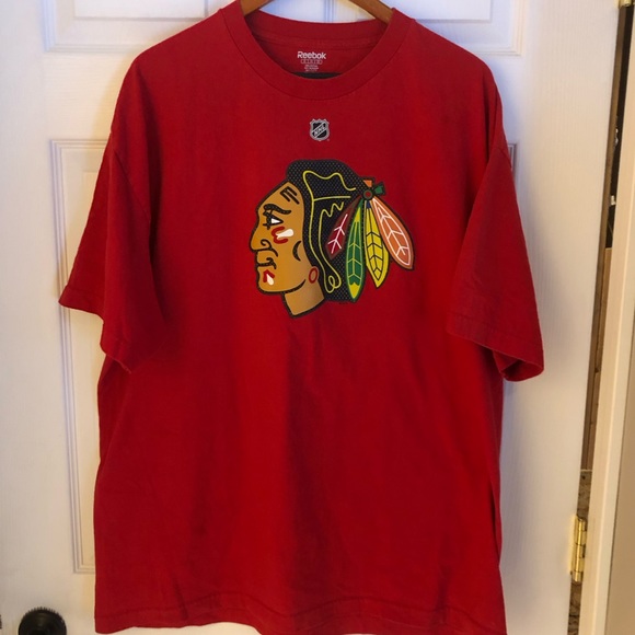 Reebok Chicago Blackhawks T-shirt. Size 2XL. - Picture 2 of 3